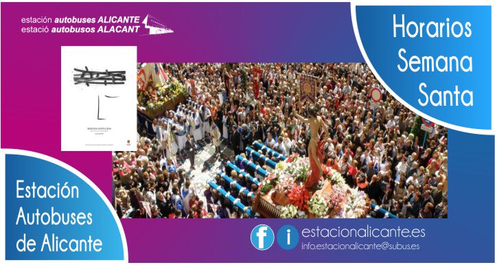 HORARIOS AUTOBUSES ALICANTE SANTA horarios autobuses alicante santa: