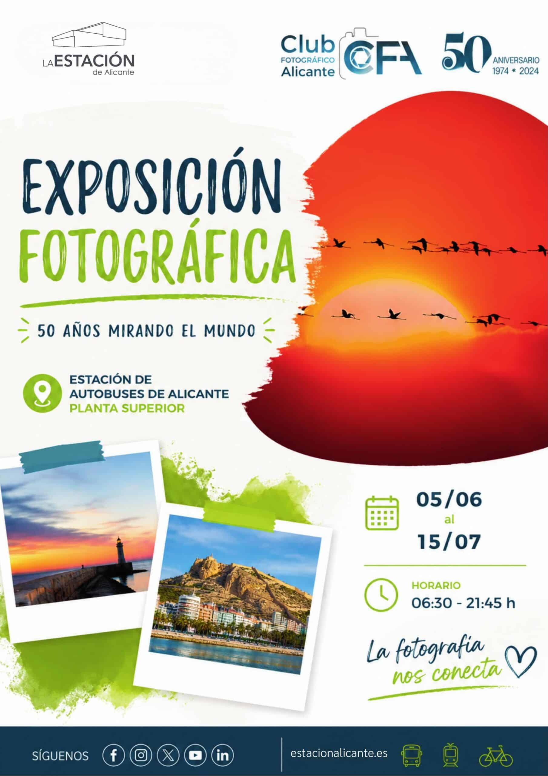 EXPOSICIÓN FOTOGRÁFICA "50 AÑOS MIRANDO AL MUNDO"